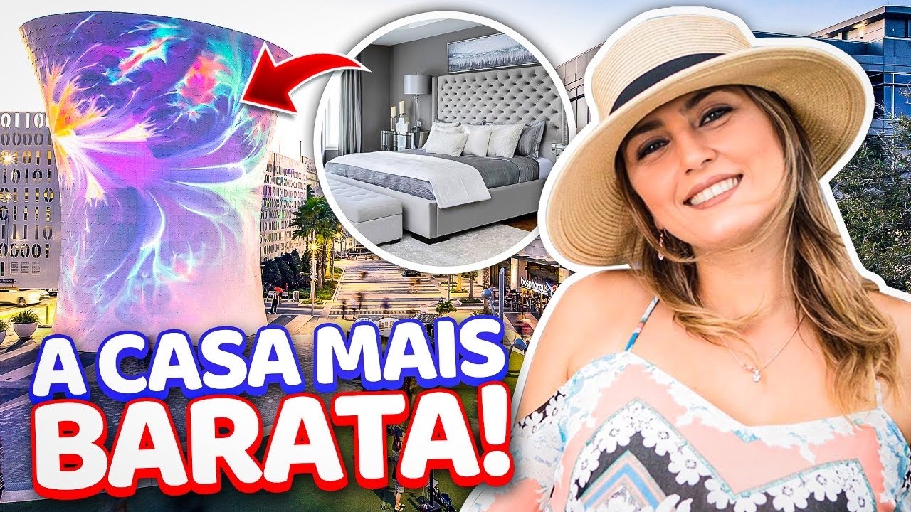 A CASA MAIS BARATA em Lake Nona EUA - A Cidade Médica 😱