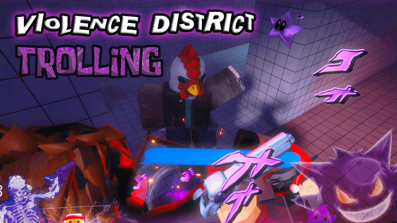BEST/FUNNIEST GUN MOMENTS IN VIOLENCE DISTRICT - ROBLOX