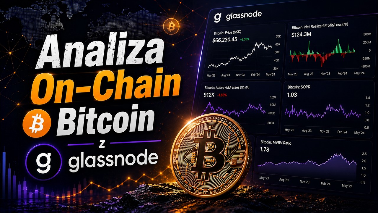 Analiza On-Chain Bitcoin z Glassnode | SOPR, MVRV i Przepływy BTC