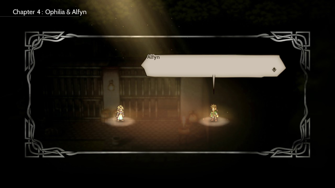 Octopath Traveler - Ophilia CH4 banter