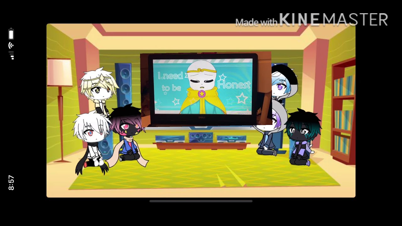 The sanses ship children react to memes(read description)