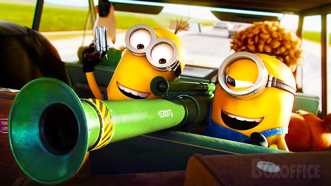 Top 3 Minions Best Scenes 🌀 4K