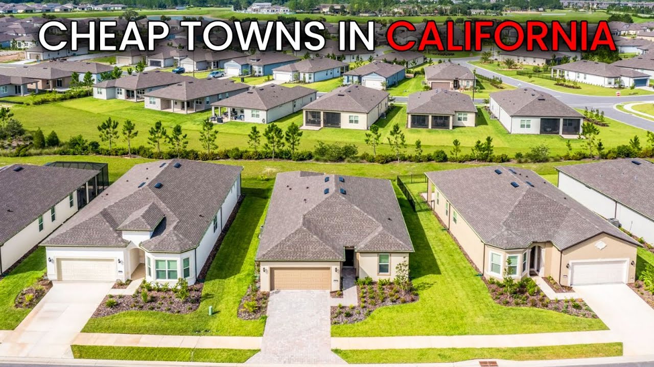 10 Cheapest Cities to Buy a House in California 2026
