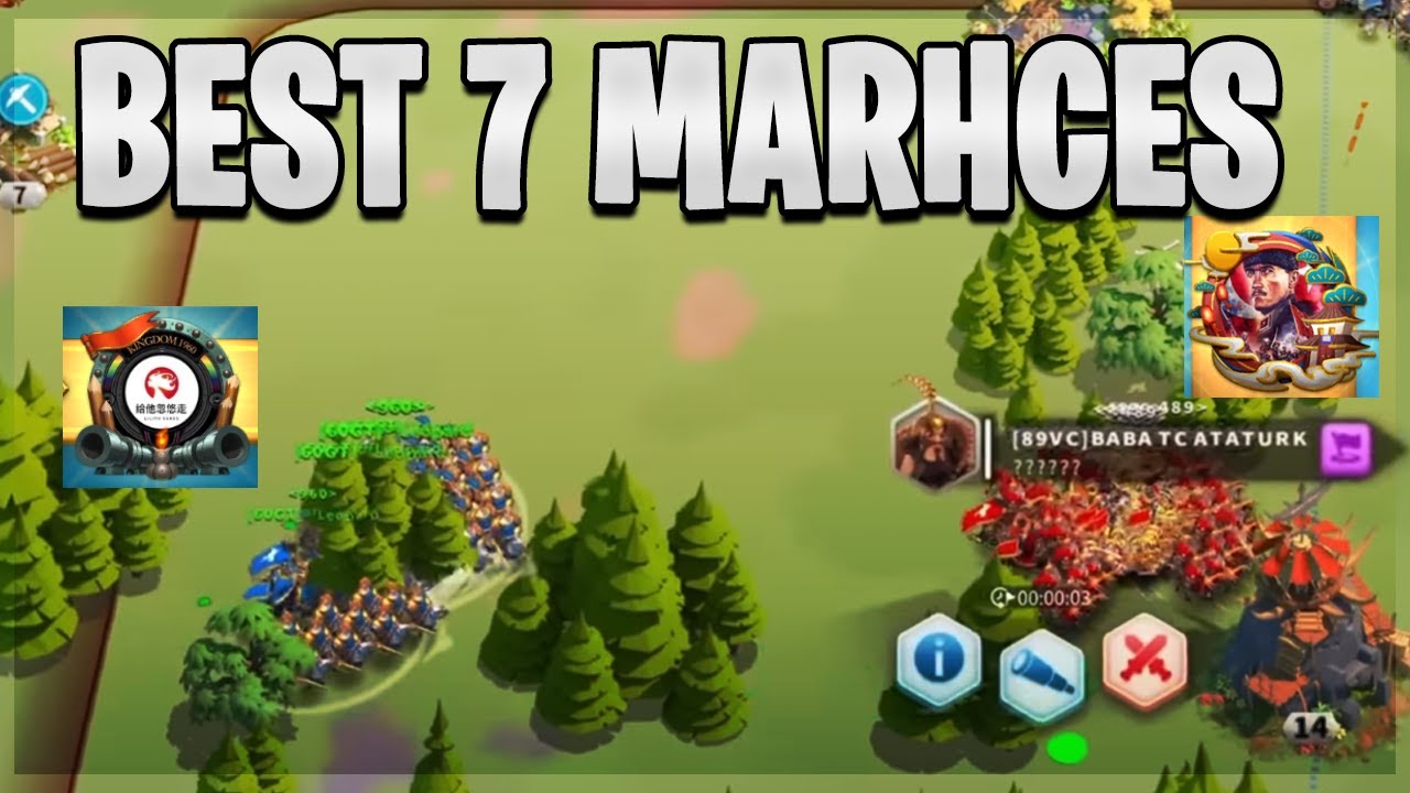 BABA TC ATATURK lost duel on best 7 Marches vs Leopard of 1960 | Rise of Kingdoms