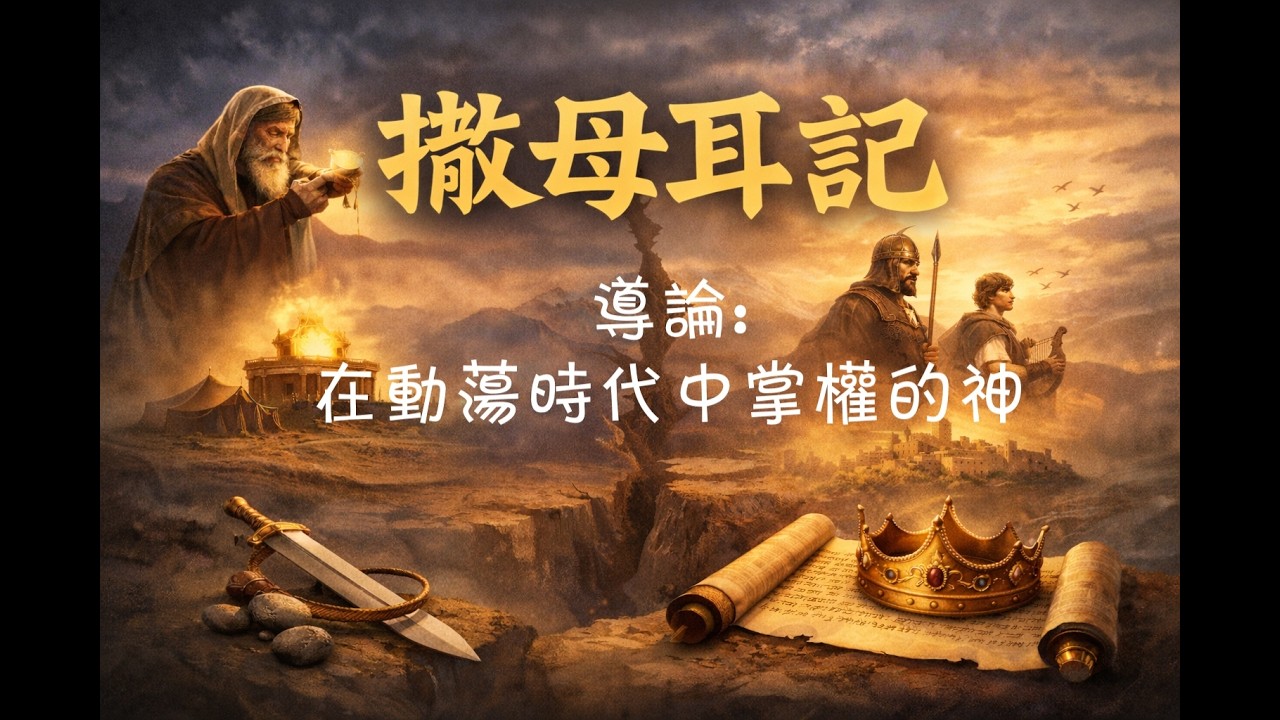 《撒母耳記》導論 | 一滴眼淚如何翻轉整部歷史？誰才是這場史詩真正的主角？