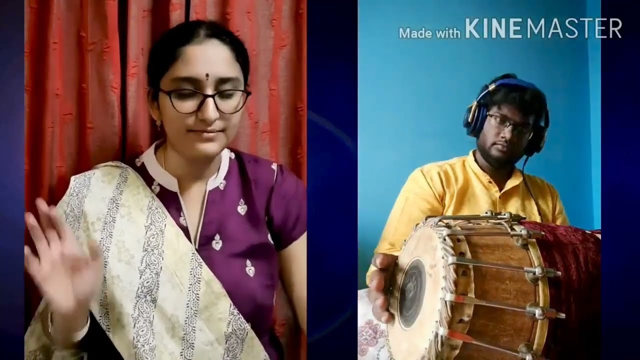 #Chalanaata ragam  Pallavi in  Tisra jathi ATA talam .composer puddukotai Krishnamurthi garu