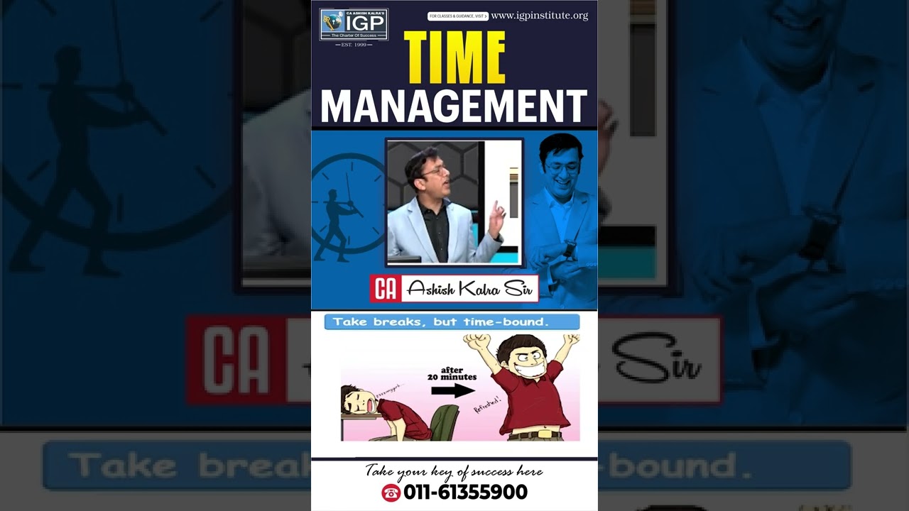Do Time Management | CA Ashish Kalra