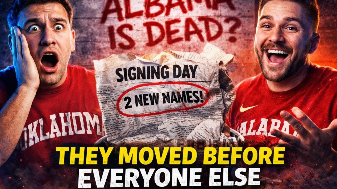 THE MASTER MOVE: WHILE EVERYONE IGNORED IT, ALABAMA HIJACKS SIGNING DAY AND SILENCES THE CRITICS!