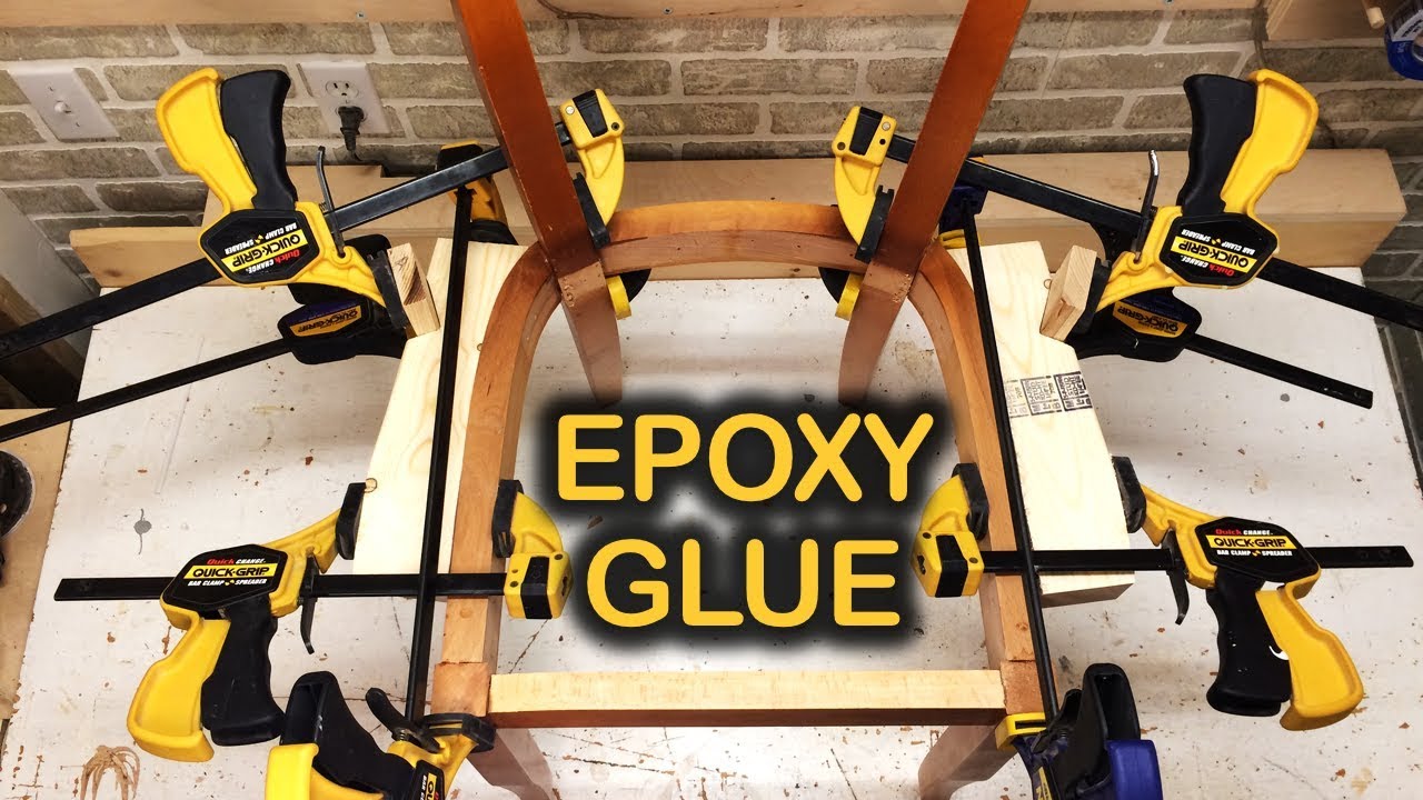 Chair Repair with Epoxy Glue & Vector Clamping | Woodworking Furniture Restoration How To