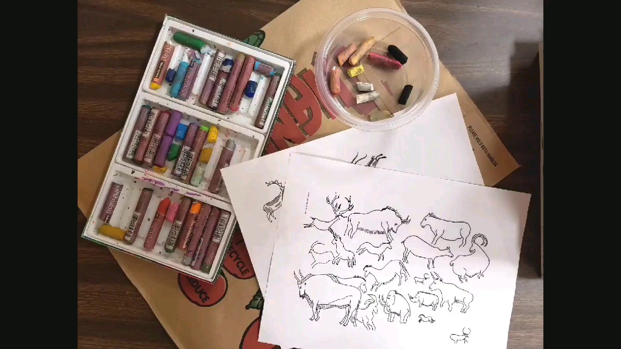 Lascaux, Cave painting Art Lesson