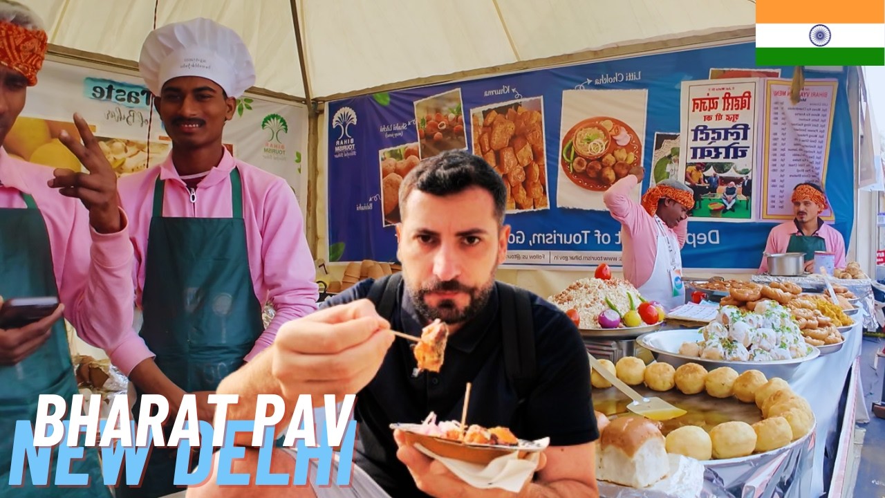 Food at Bharat Pav Festival is COMPLETELY INSANE