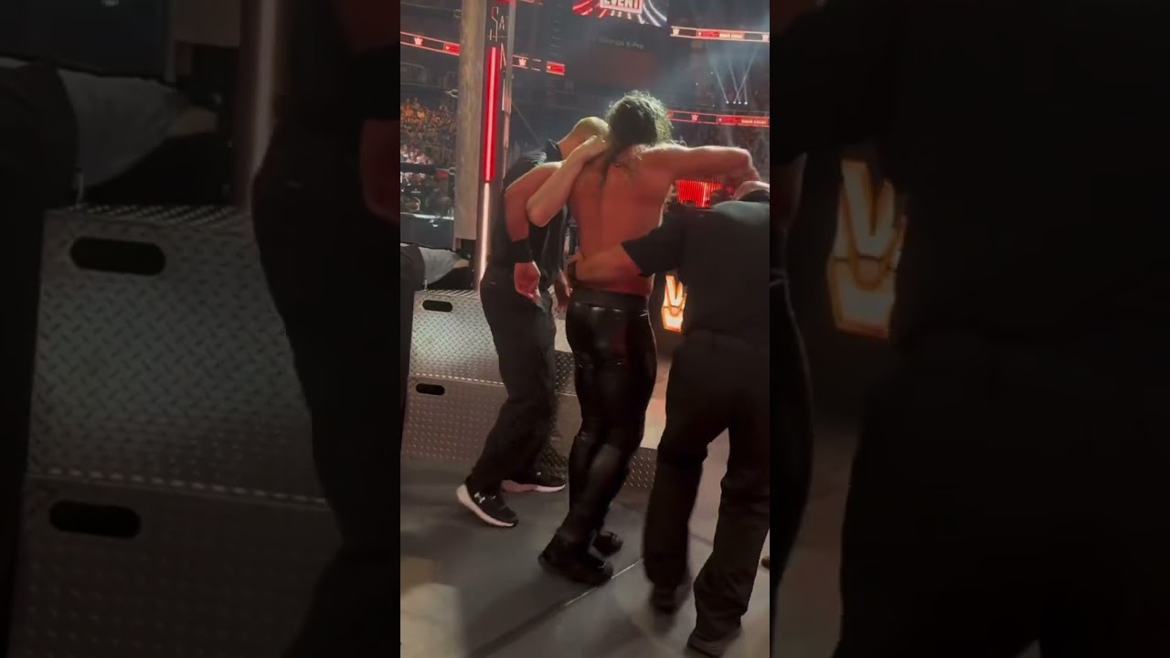 NO BUENO SETH #wwe #shorts #wrestling #sethrollins #saturdaynightsmainevent #trending #injury #fy