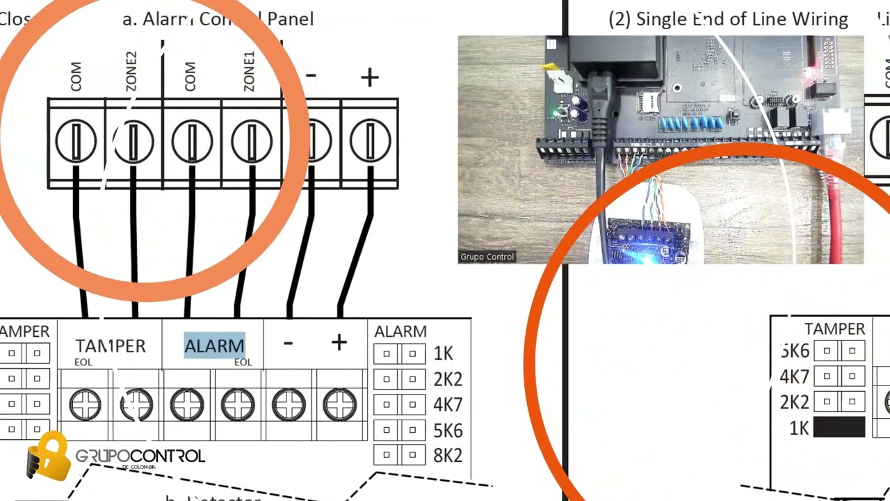 Como conectar y configurar sensores cableados AxHybrid