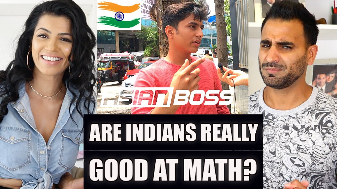 Действительно ли индийцы хороши в математике? | АЗИАТСКИЙ БОСС | РЕАКЦИЯ!!!