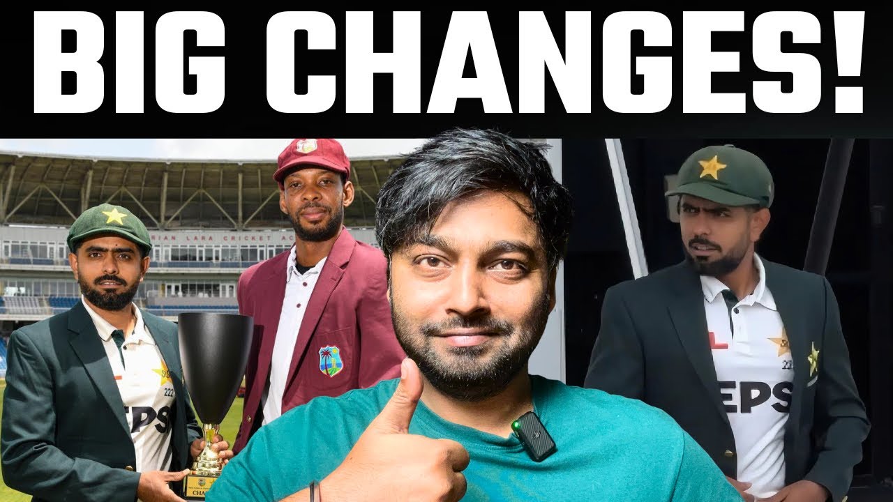 PAK vs WI 1st Test LIVE: Babar Azam Ready for Big Test | Playing XI, Pitch Report & Match Prediction