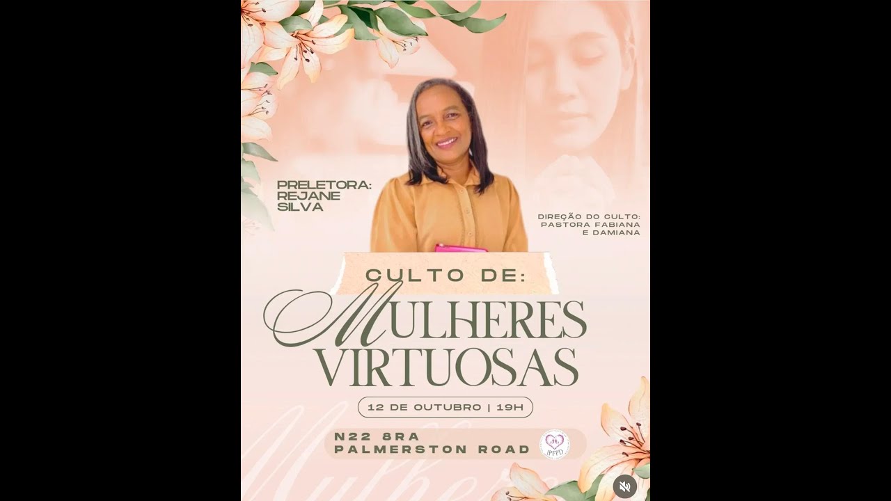 Rejane Silva: Culto de celebração (Church Daithful to the Word of God)