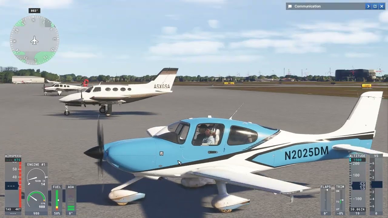 MSFS2024 - Cirrus SR22T G6 Enhancement Package - Test Flight