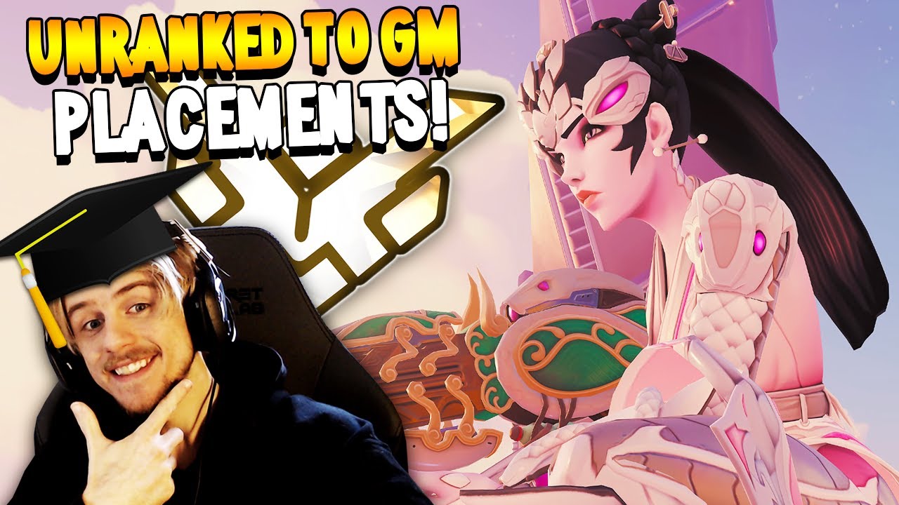 I started an EDUCATIONAL Unranked to GM (PLACEMENTS) - Overwatch