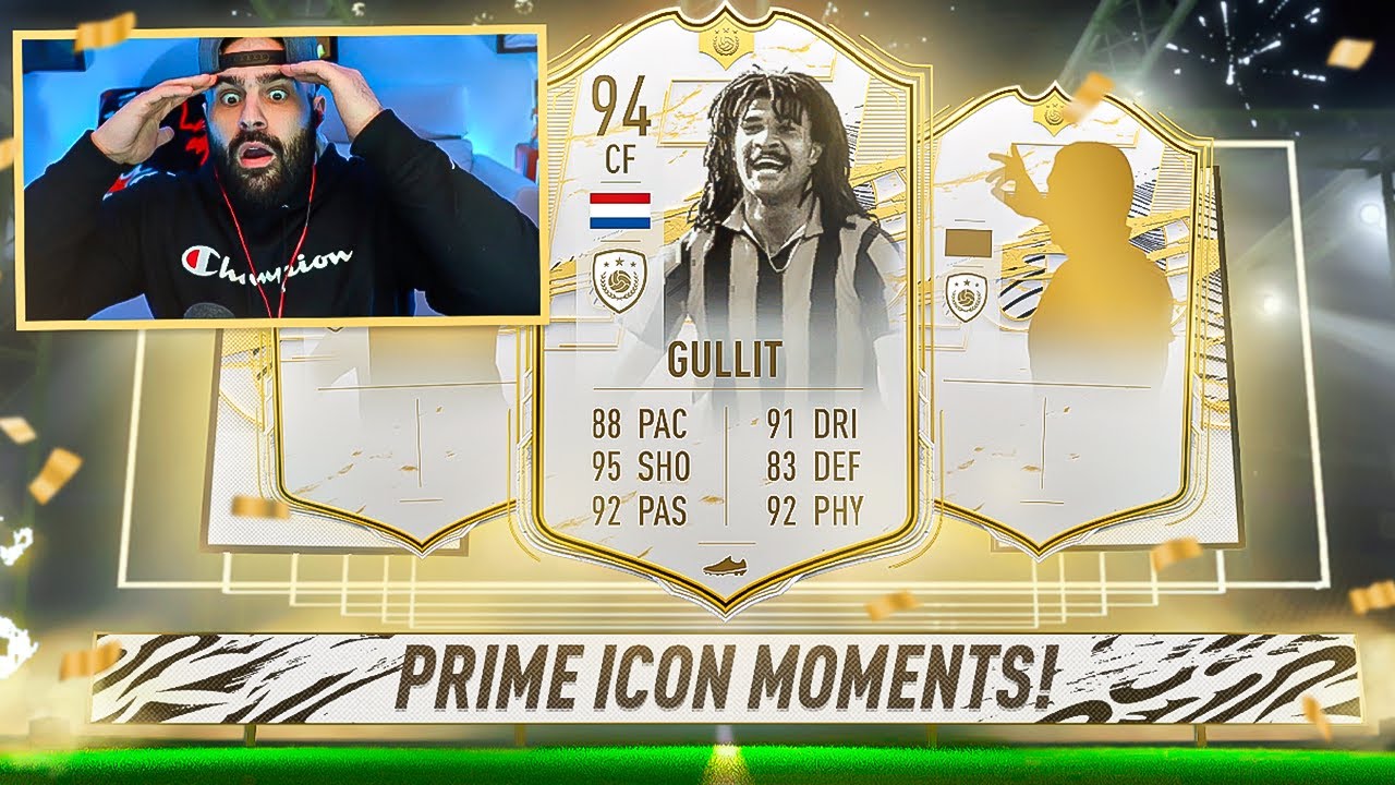 OMG I GOT 94 GULLIT!! 7x ATTACKER ICON PACKS!! FIFA21 Ultimate Team