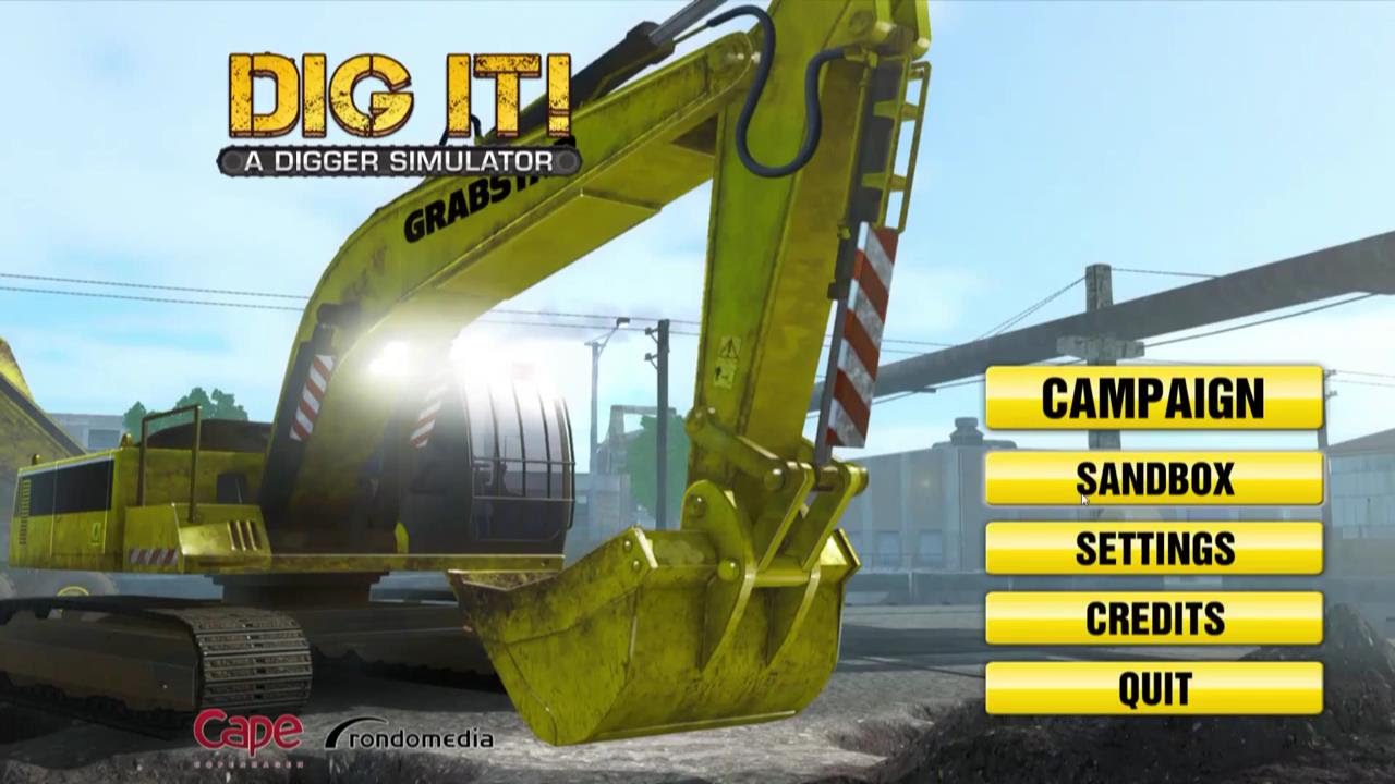 Dig it! A Digger Simulator-Official-Trailer