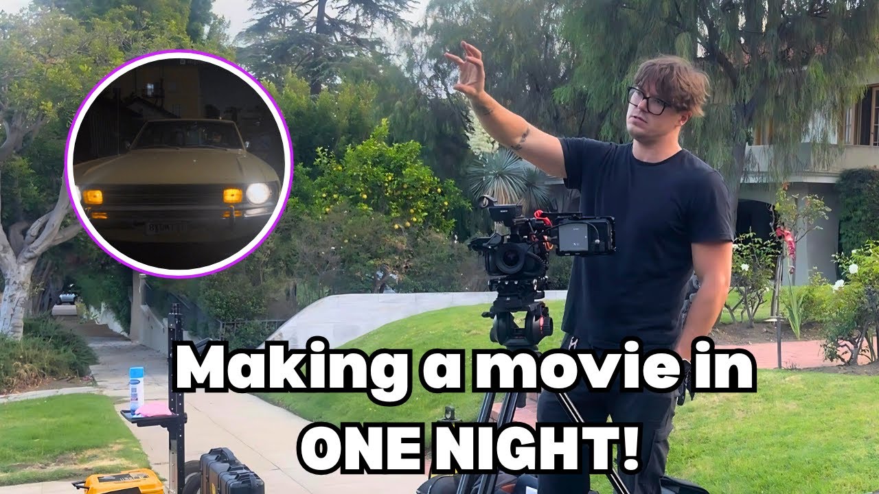 Making a Short Film in ONE NIGHT!