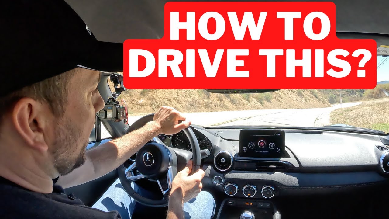 Not for Public Roads! Driving 2023 Mazda MX5 Miata RF GT On Twisty Roads