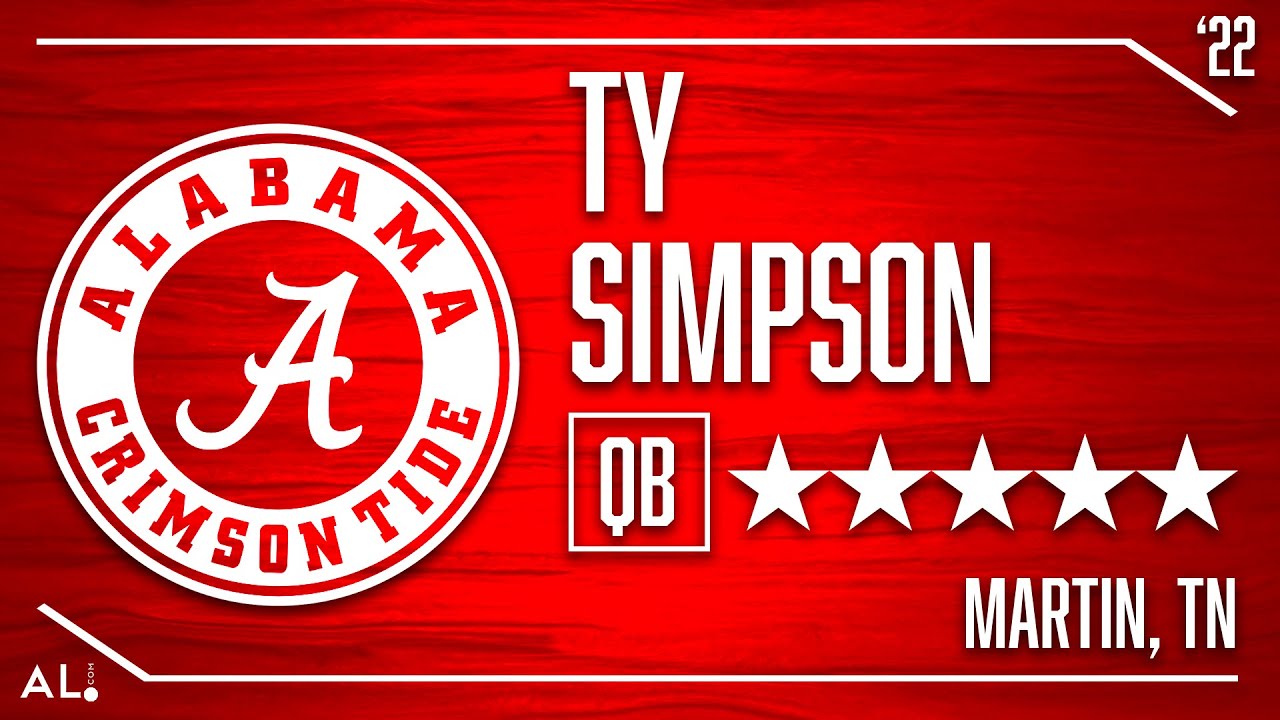 Alabama 2022 Signees: 5-star QB Ty Simpson Highlights