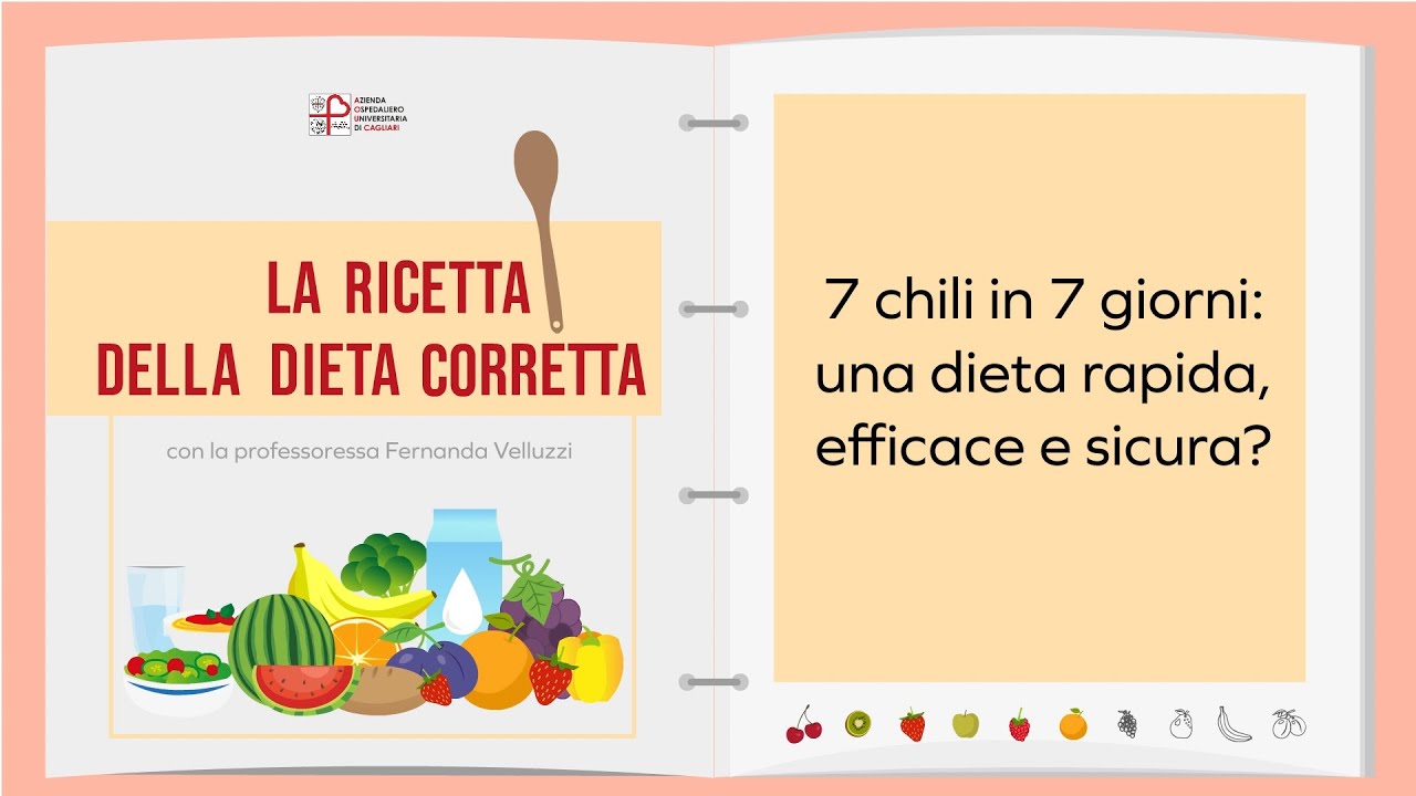 7 chili in 7 giorni: una dieta rapida, efficace e sicura?