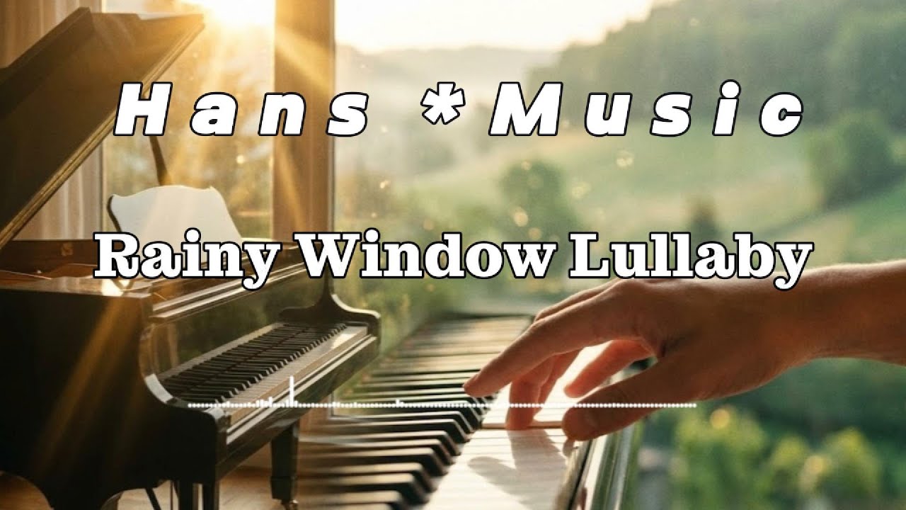 Rainy Piano ASMR Lullaby (38 Minutes) | Deep Sleep & Relax | Hans Music
