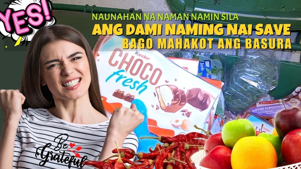 Dumpster Diving (Germany) : NAUNAHAN NAMIN SILA, MADAMI KAMING NA SAVE BAGO MAHAKOT ANG BASURA