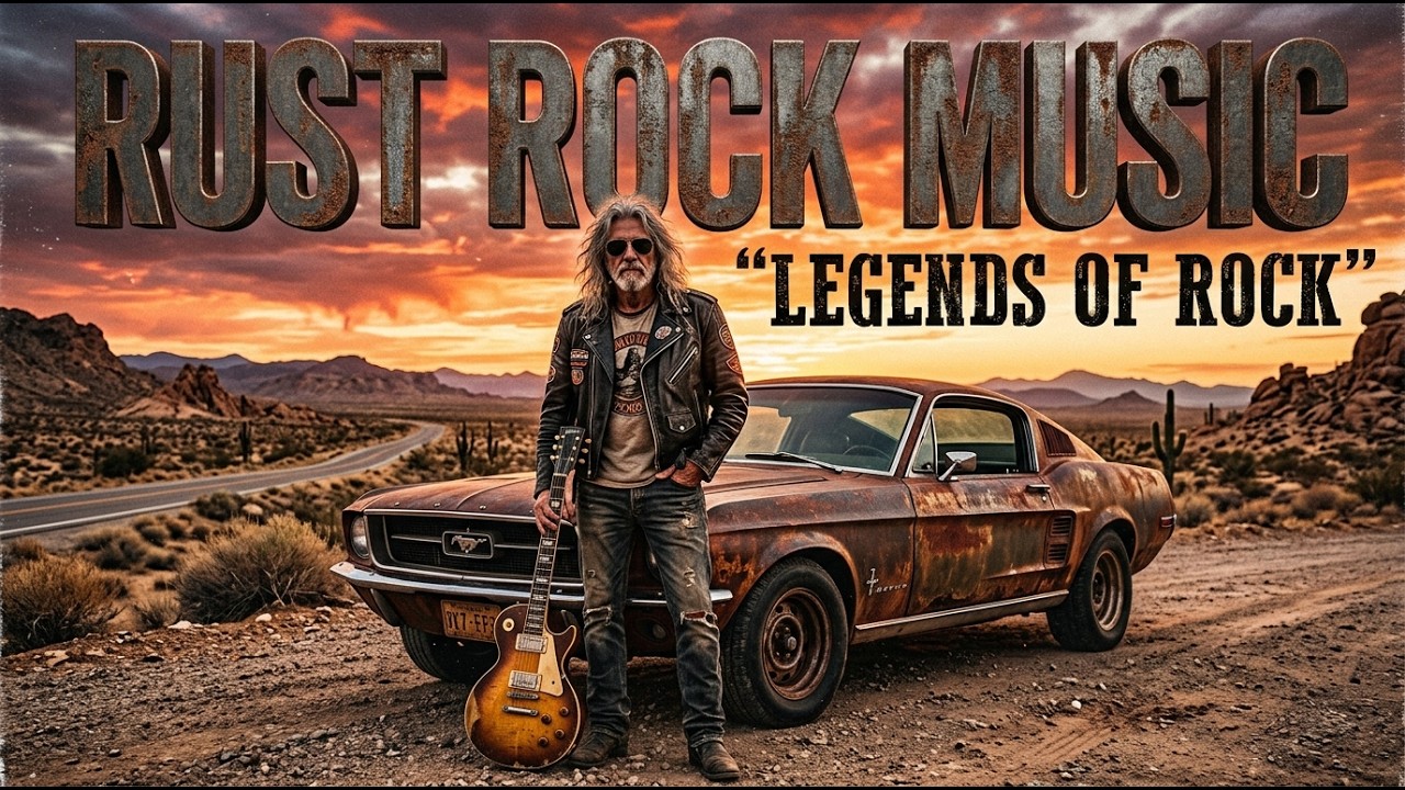 Ultimate Rust Rock Music Playlist – Raw Vintage Rock & Hard Rock Power 🎸