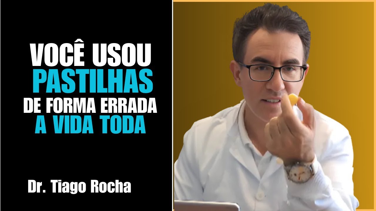 Dr. Tiago Rocha - COMO USAR PASTILHAS PARA DOR DE GARGANTA DA FORMA CORRETA?