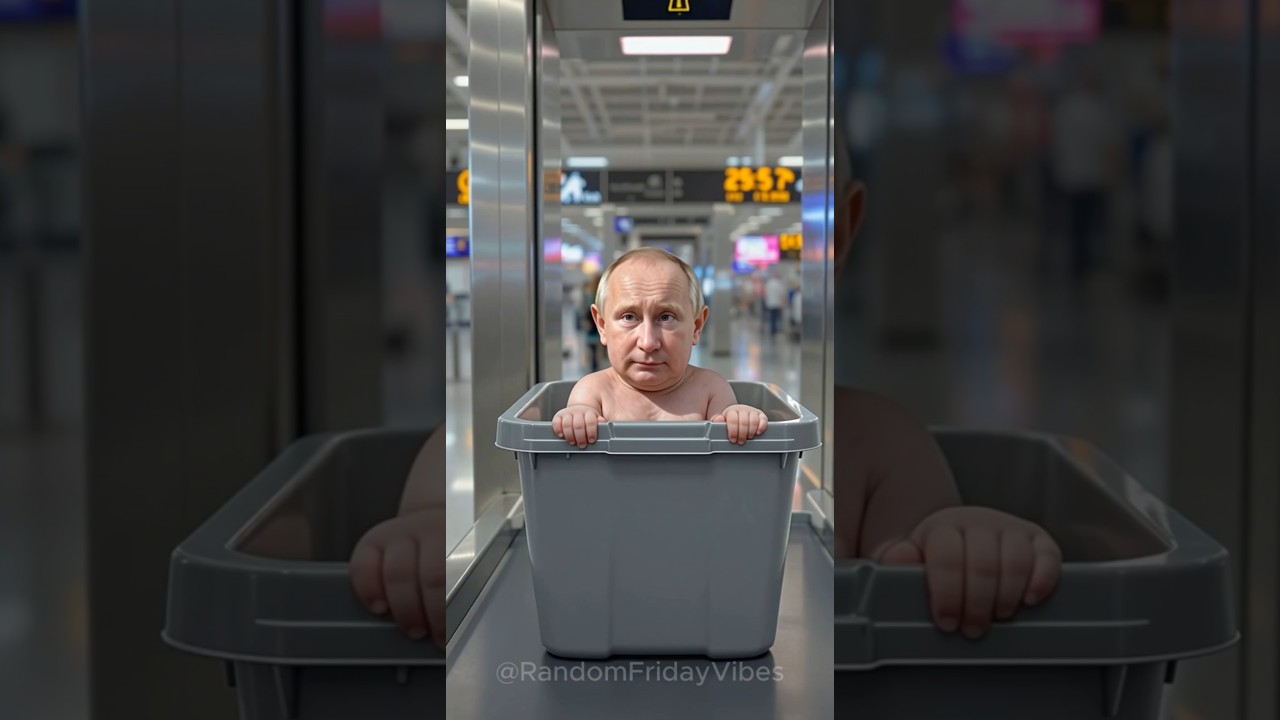 Trump Got Caught At Airport Security 😂