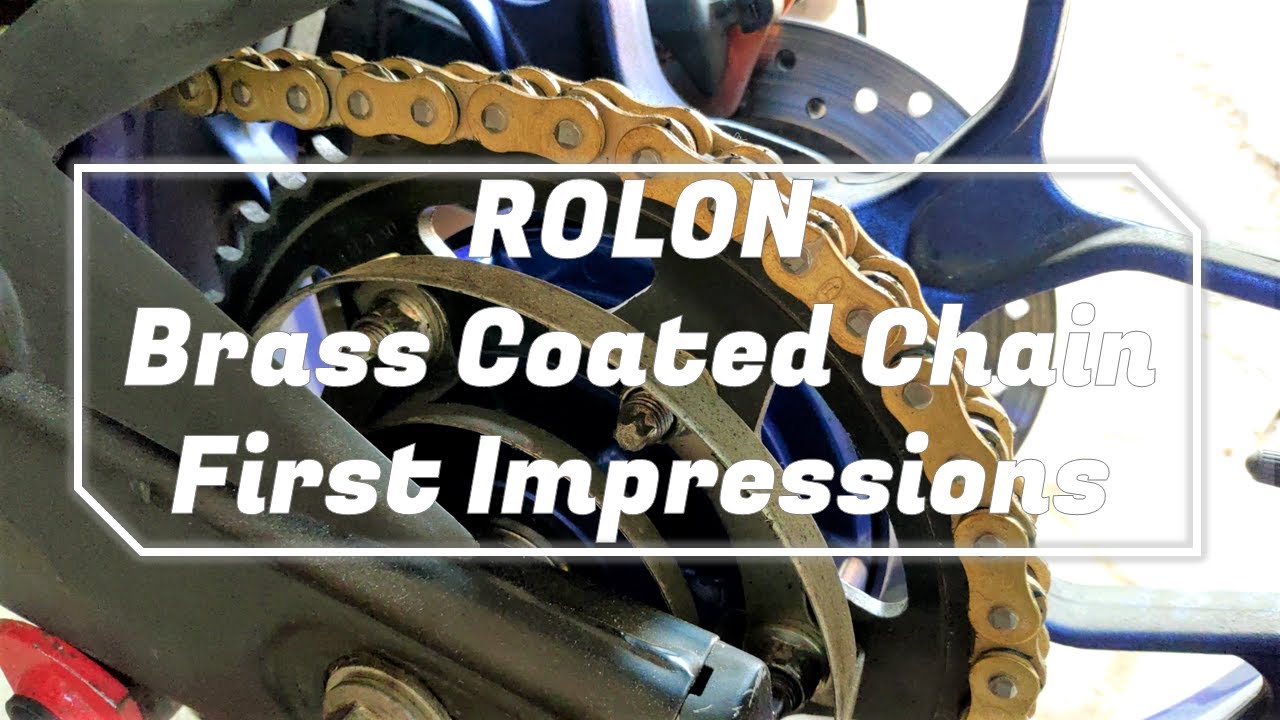 Rolon Brass Coated Chain - First Impressions