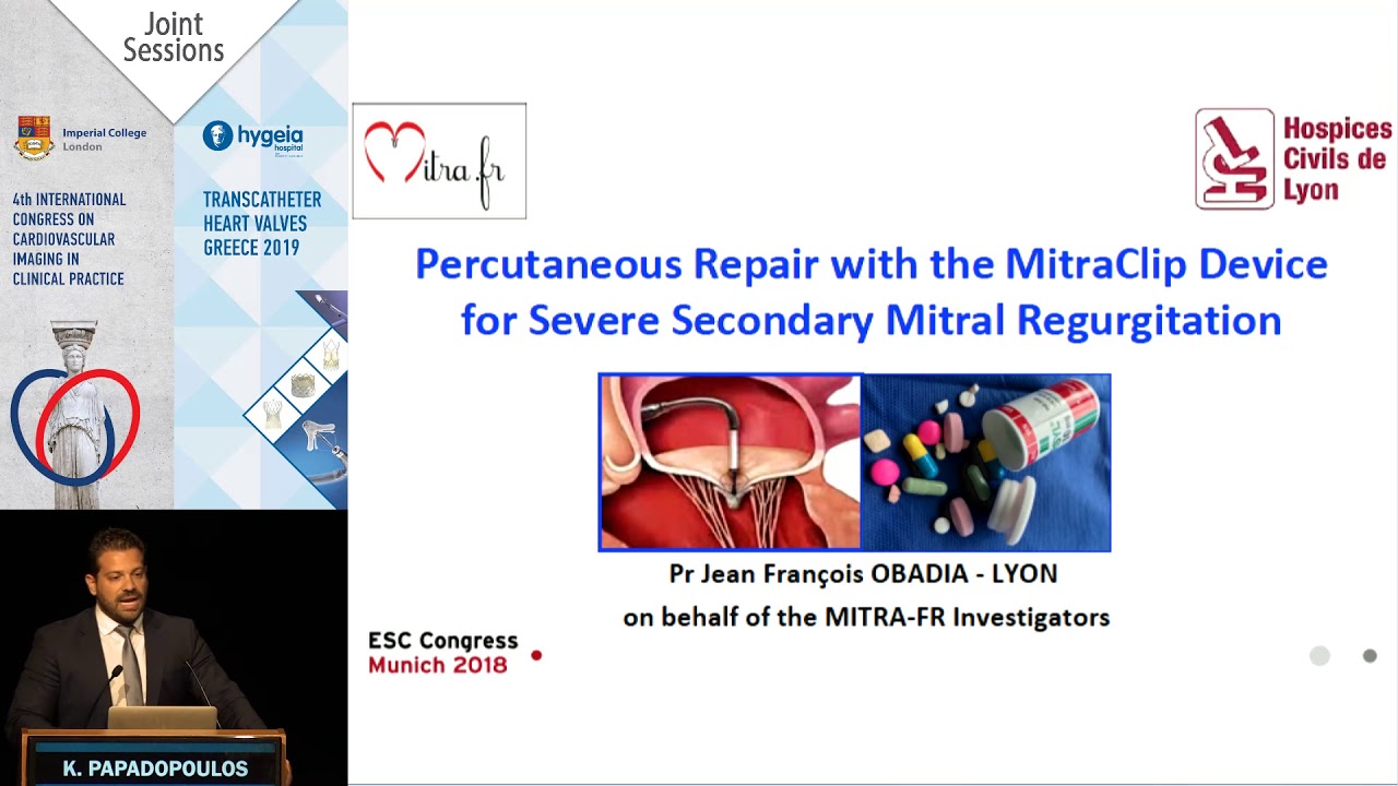 K. Papadopoulos | Lessons from the MITRA-FR and COAPT studies; How should we quantify MR?