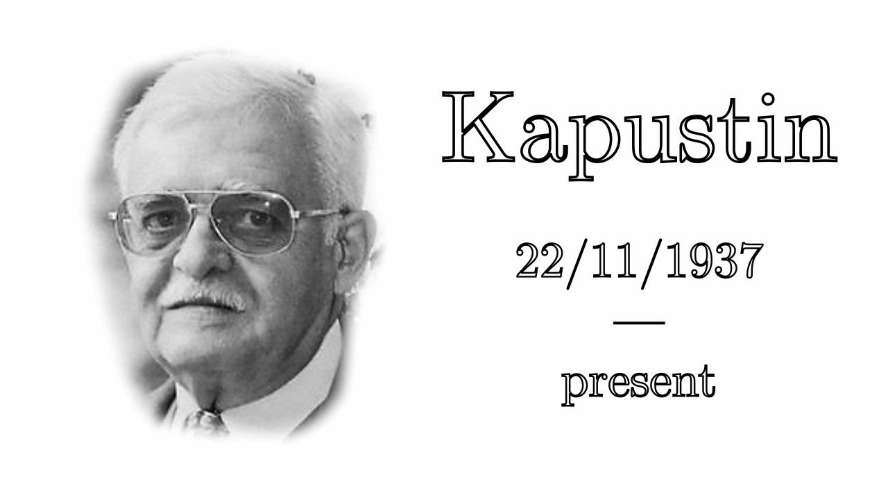 Kapustin plays his Sonata 2 Mvt. 4/4
