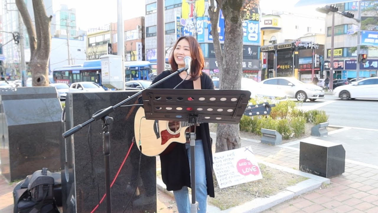 거리찬양 / 십자가를 참으신 / 20200410