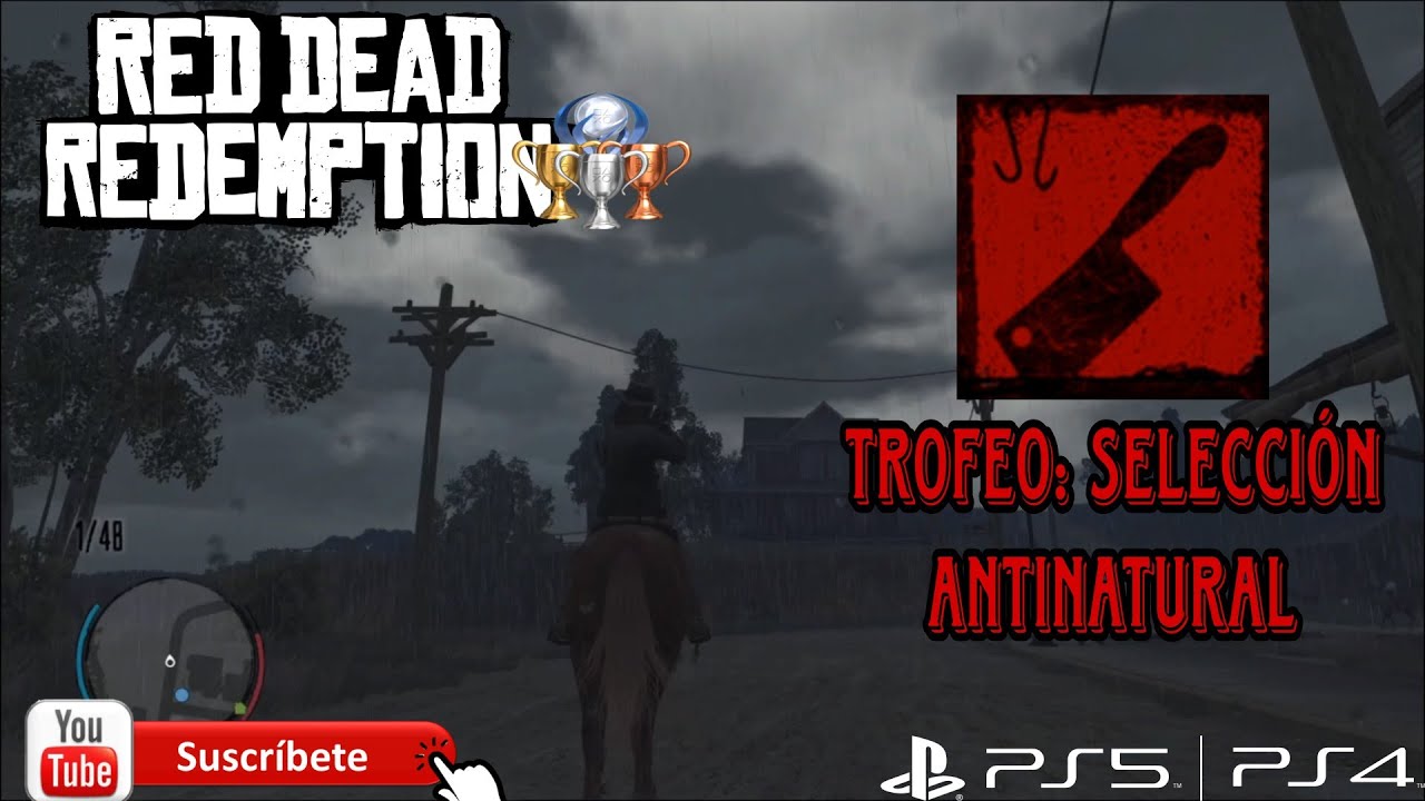 Red Dead Redemption | Trofeo: Selección Antinatural | Mata un animal de cada especie del juego