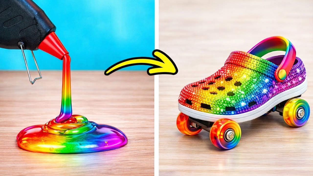 FANTASTISCHE 3D-STIFT DIYs || Kreative Schuh-Hacks & Basteltricks by 123 GO! GOLD