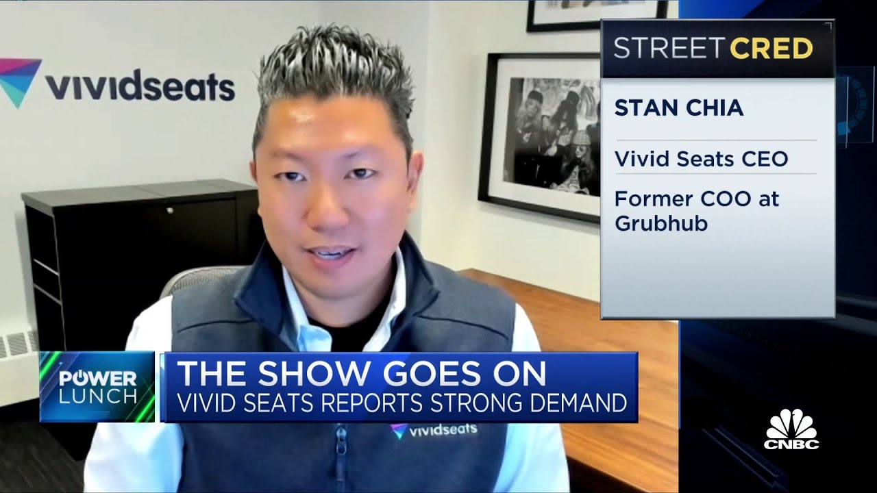 Everything came roaring back in the second quarter: Vivid Seats CEO