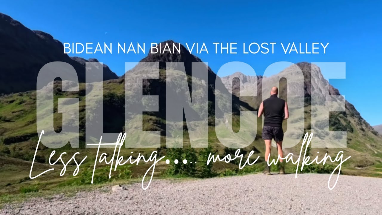 Glencoe | Bidean nam Bian via the Lost Valley | Munro Hiking Adventure 🏔️🌞