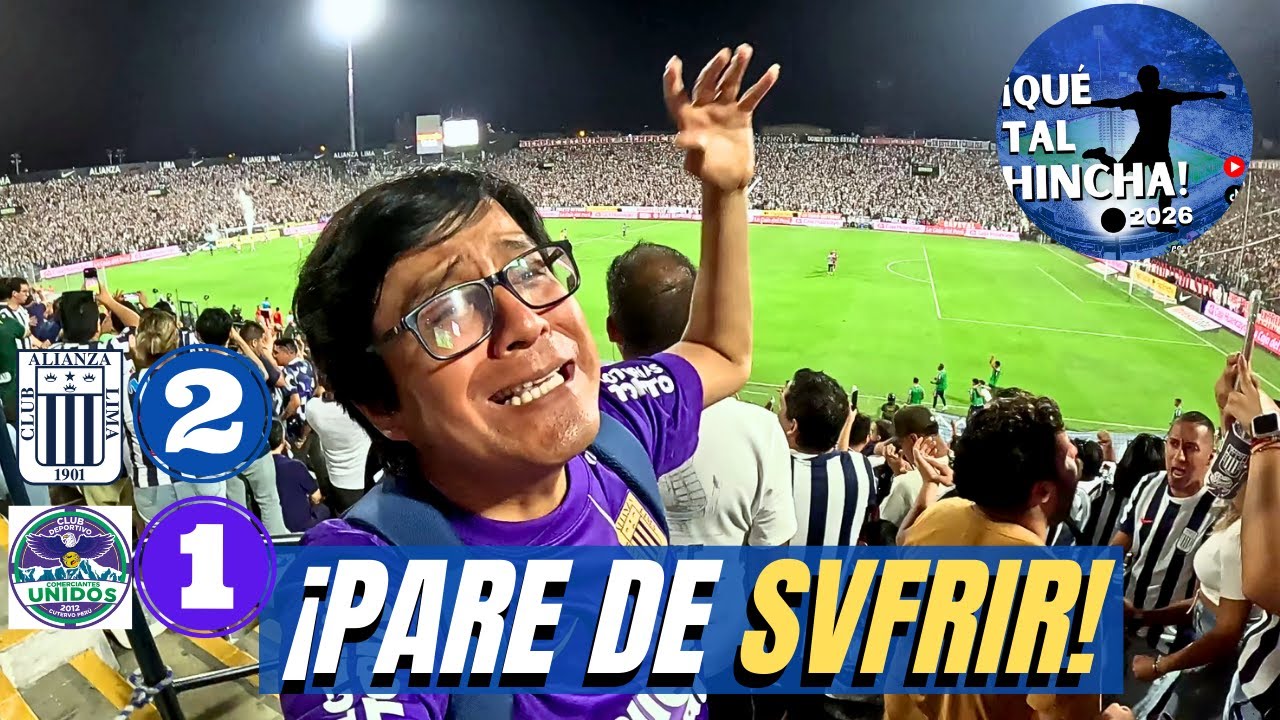 ¡SUFRIDO Trivnfo! Alianza Lima vs. Comerciantes (2-1)