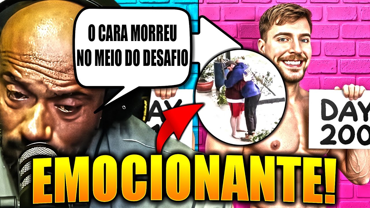 JÚLIO BALESTRIN SE EMOCIONOU REAGINDO A MR BEAST! 