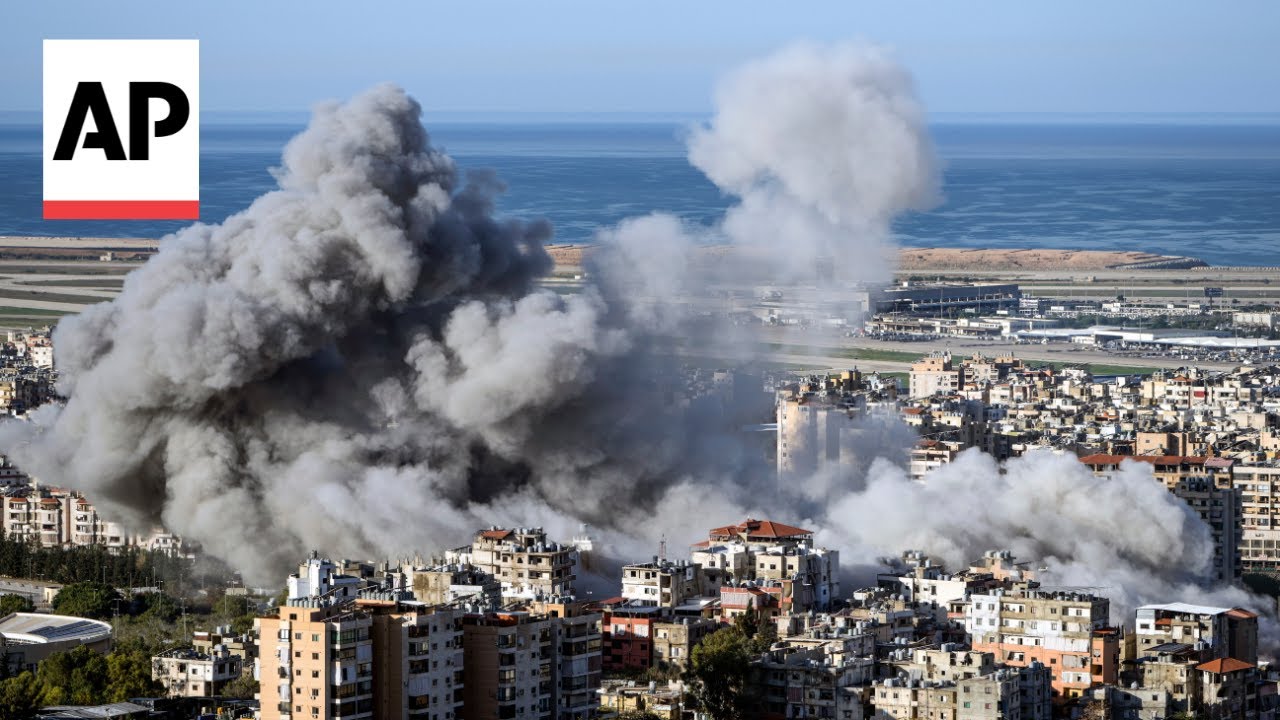 Smoke rises after explosions rock Beirut, Lebanon