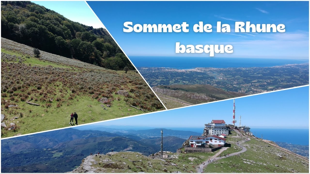 Vues Drone de la Rhune Pays Basque