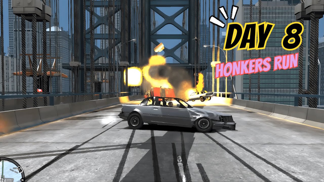 GTA IV – Warp Speed Chaos to Honkers 👠🔥 | Day 8
