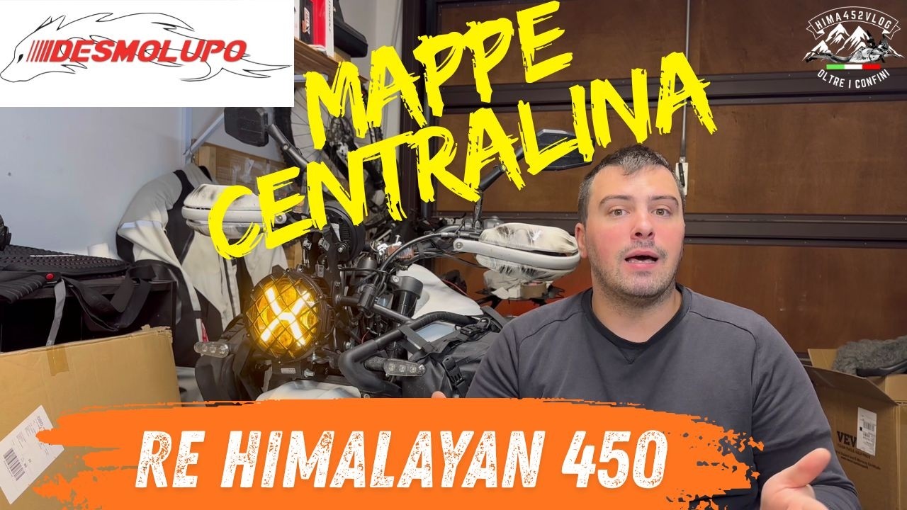 🔥RIMAPPARE Royal Enfield HIMALAYAN 450😱vediamo le soluzioni per 💥mappare la moto 😎❗️| Hima452Vlog