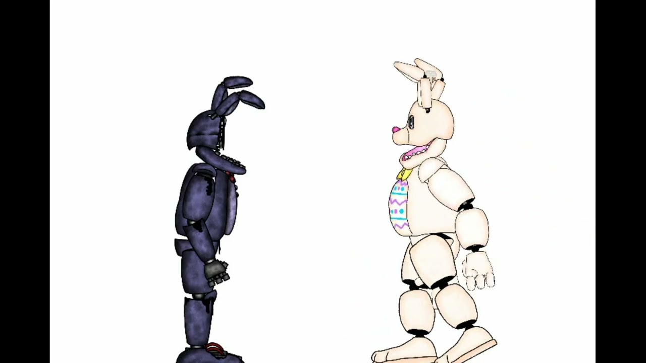 Luta wittered Bonnie VS Bonnie de páscoa 