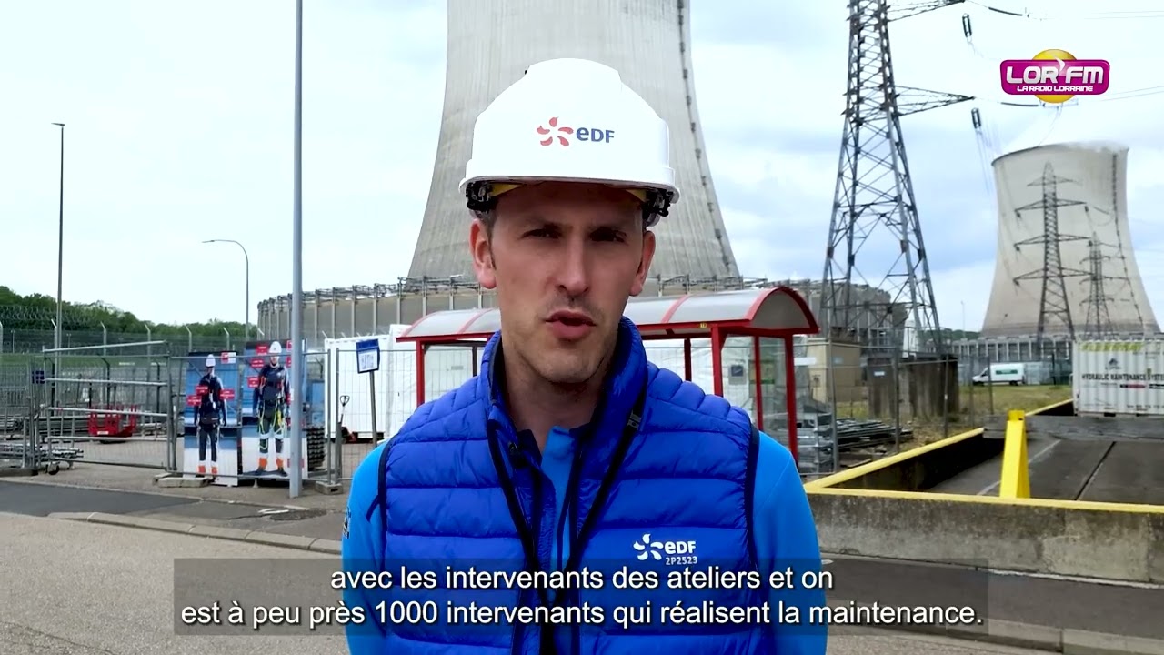 Priorité à la sécurité à la centrale de Cattenom