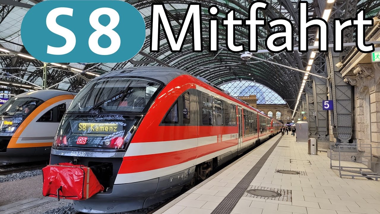 S-Bahn Dresden | Mitfahrt | BR642 | Linie S8 | Radeberg - Dresden Hbf